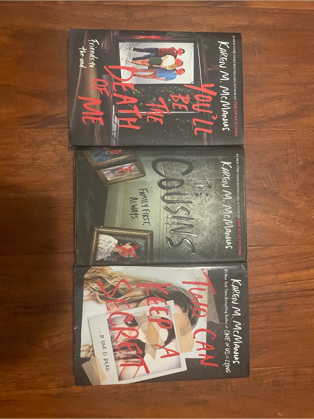 Paperback Thriller Collection - Black with Red Accents